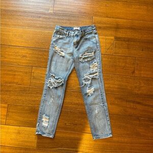 One teaspoon Distressed Blue Jeans